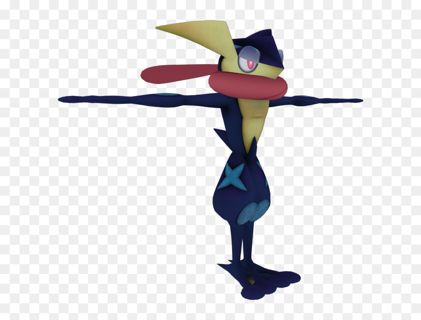 Download Zip Archive - Pokemon Greninja T Pose, HD Png Download - greninja png