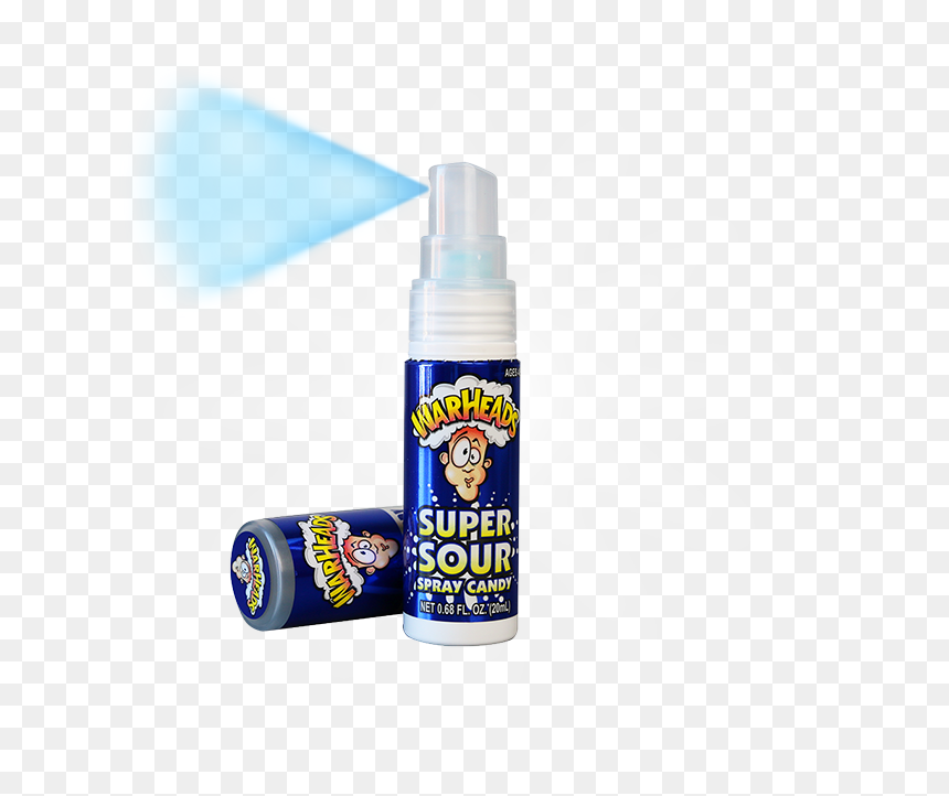 Sour Goodness In Each Bottle - Warhead Spray, HD Png Download - spray bottle png