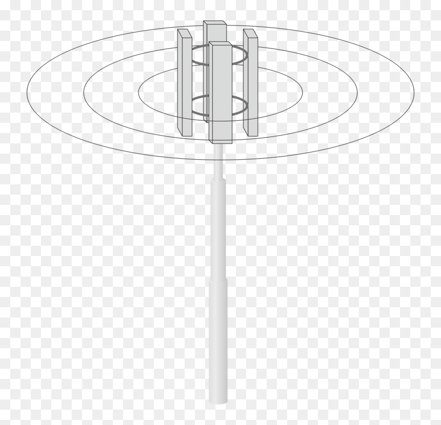 Black And White,line,angle - Circle, HD Png Download - radio tower png