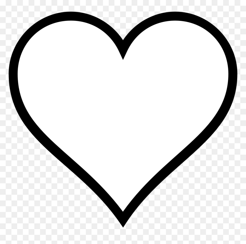 Banner Download Clipart Heart Outline, HD Png Download - banner outline png