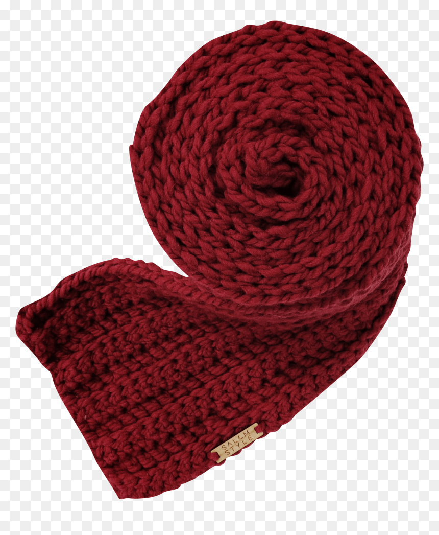 Woolen, HD Png Download - red scarf png