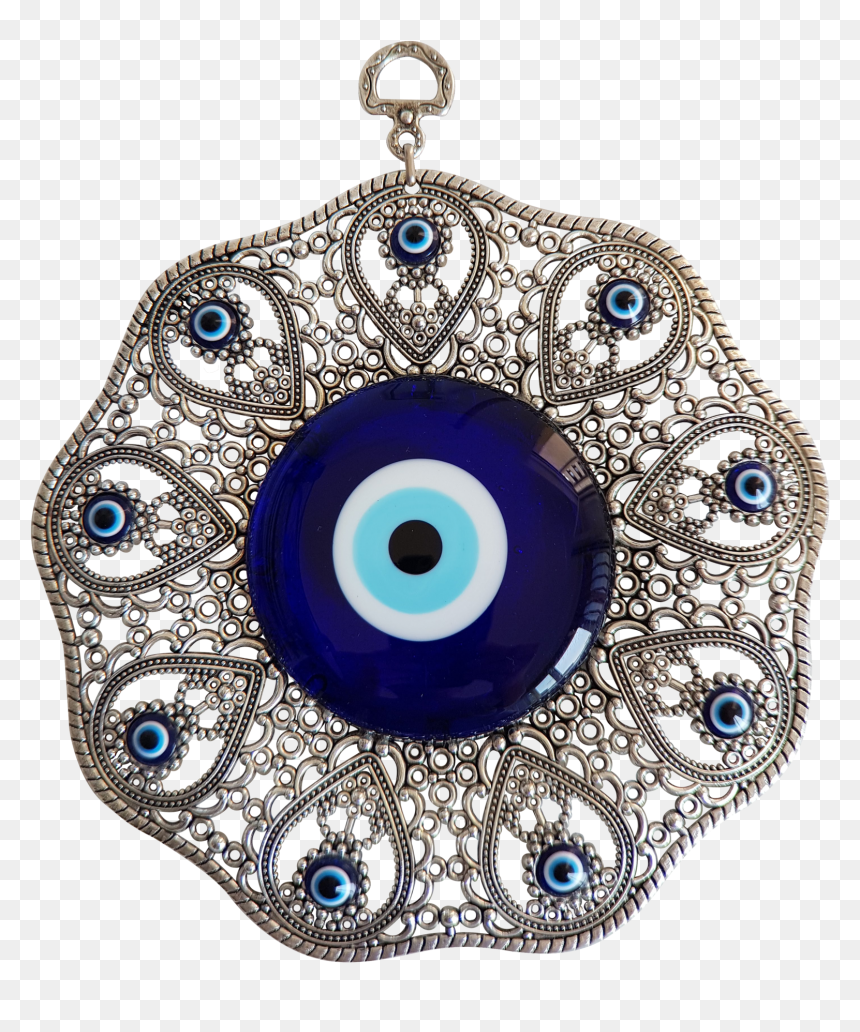 Bead Global Turkish Glass Blue Evil Eye Wall Hanging - Evil Eye, HD Png Download - evil eye png