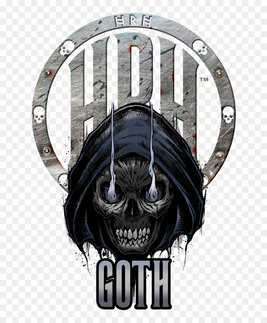 Hard Rock Hell Logo, HD Png Download - goth png