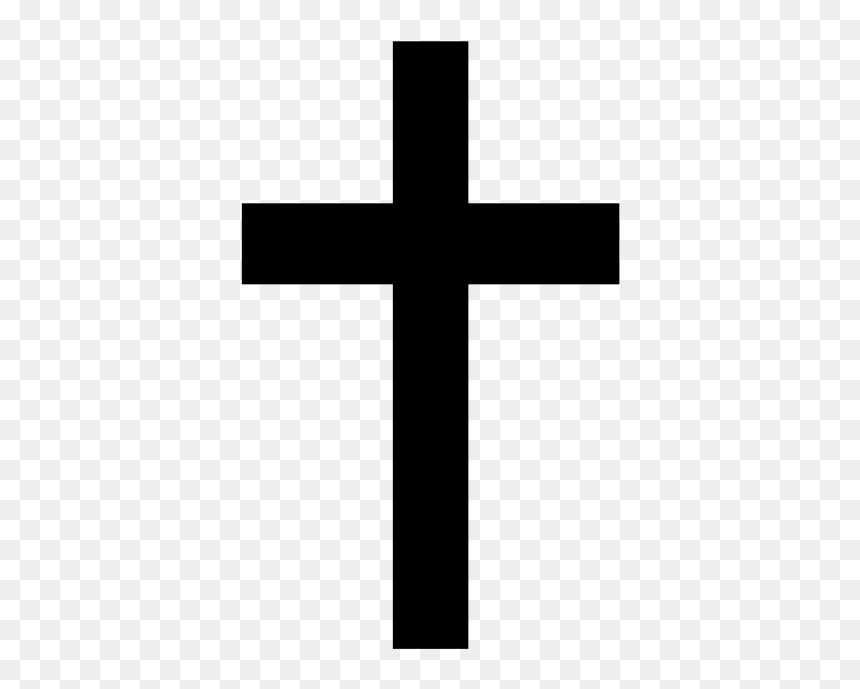 Cross, HD Png Download - cross clipart black and white png