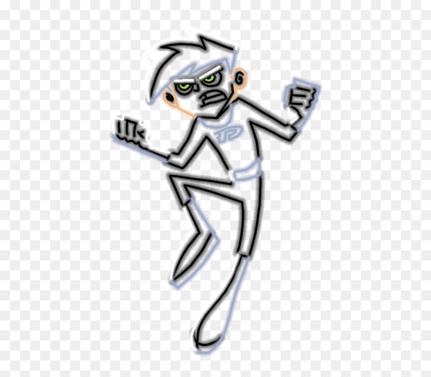 Cartoon, HD Png Download - danny phantom png