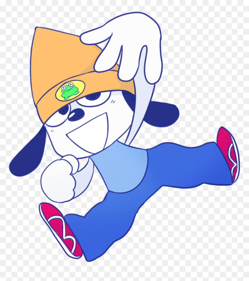 Thinking About Him Again - Cartoon, HD Png Download - parappa the rapper png