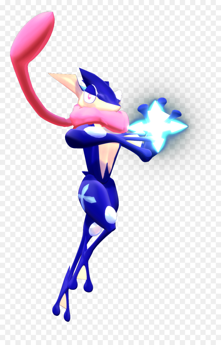 Transparent Greninja Png - Water Shuriken Png, Png Download - greninja png