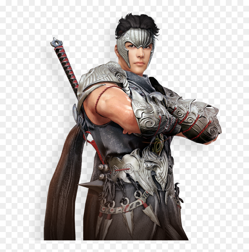 Ninja Character Image - Action Figure, HD Png Download - black desert online png