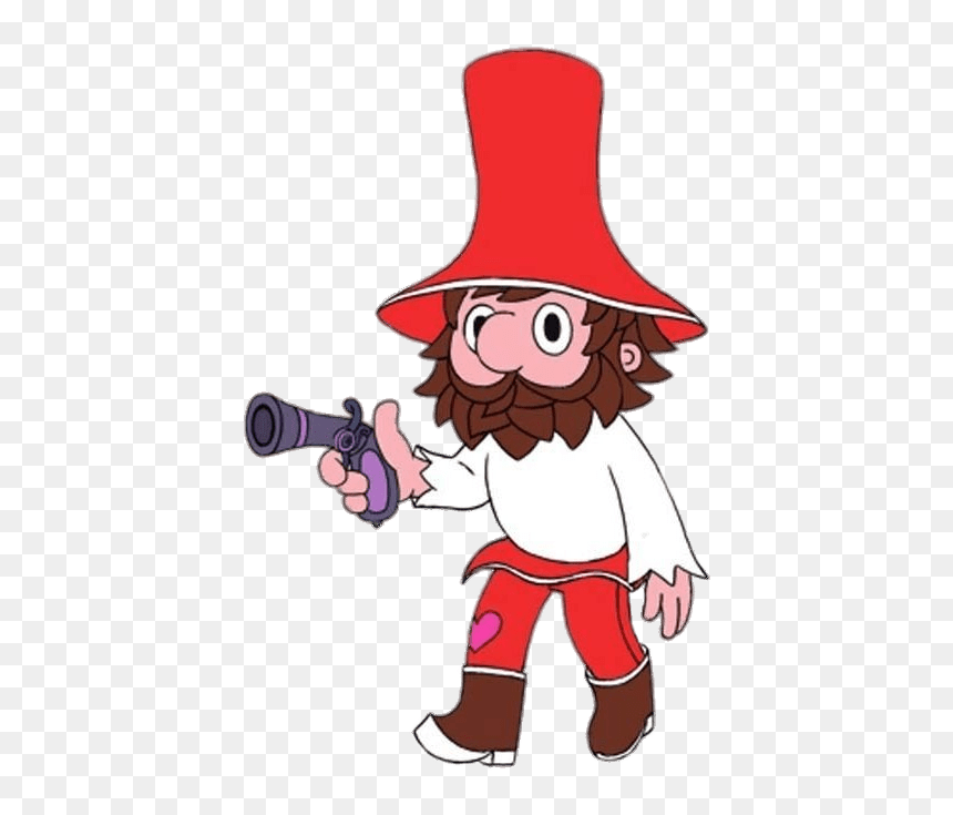 Rumcajs Holding A Weapon - Rumcajs Png, Transparent Png - holding gun png