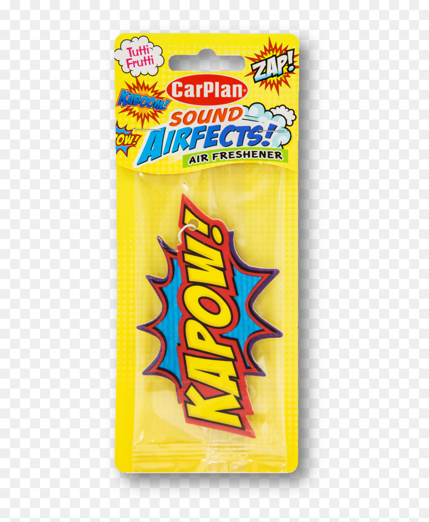 Air Freshener Tutti Frutti Sound Airfects Kapow - Carplan, HD Png Download - kapow png