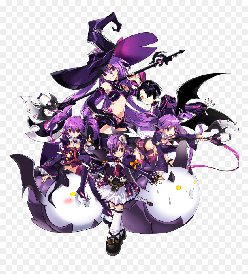 Elsword Aisha Guide The Genius Magician Png Dark Magician - Elsword Aisha Oz Sorcerer, Transparent Png - dark magician png