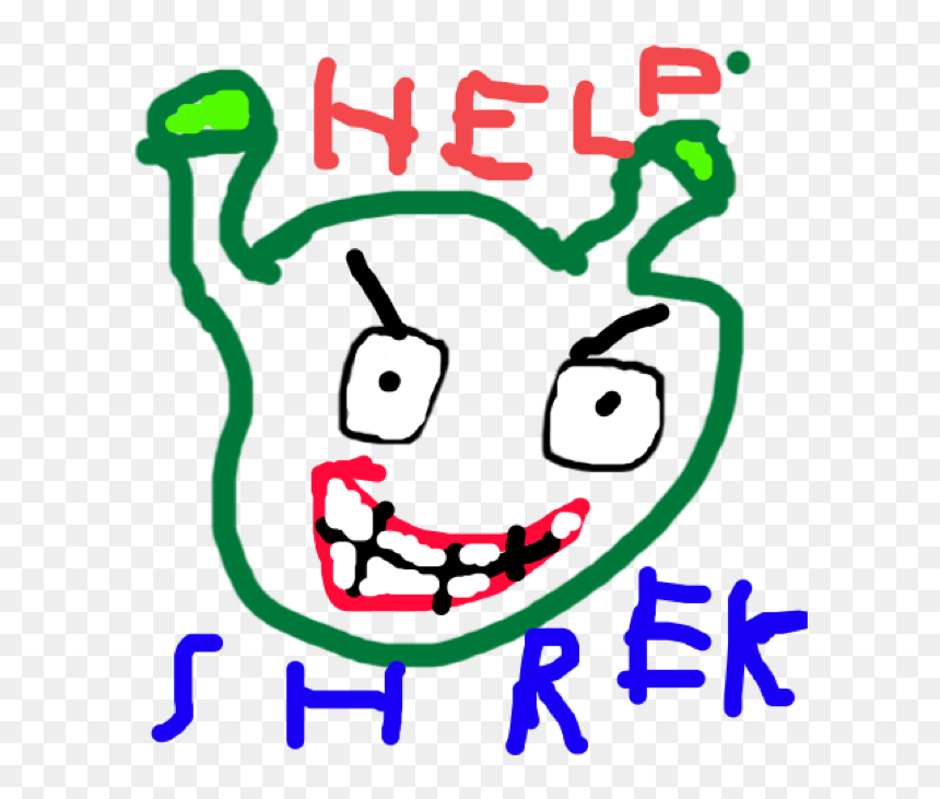 Clip Art, HD Png Download - shrek head png