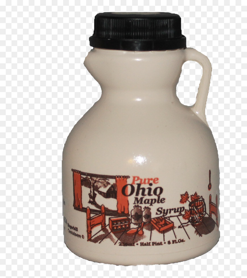 Maple Syrup Half Pints - Water Bottle, HD Png Download - maple syrup png