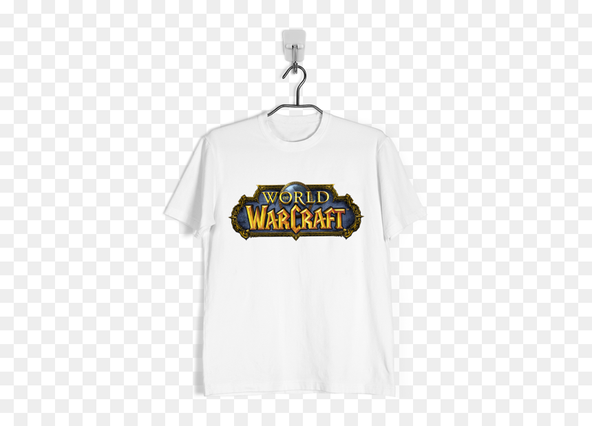 World Of Warcraft Logo T-shirt - Merlion T Shirt, HD Png Download - world of warcraft logo png