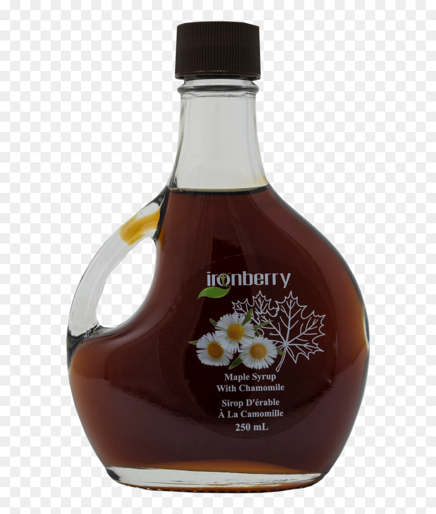 Glass Bottle, HD Png Download - maple syrup png