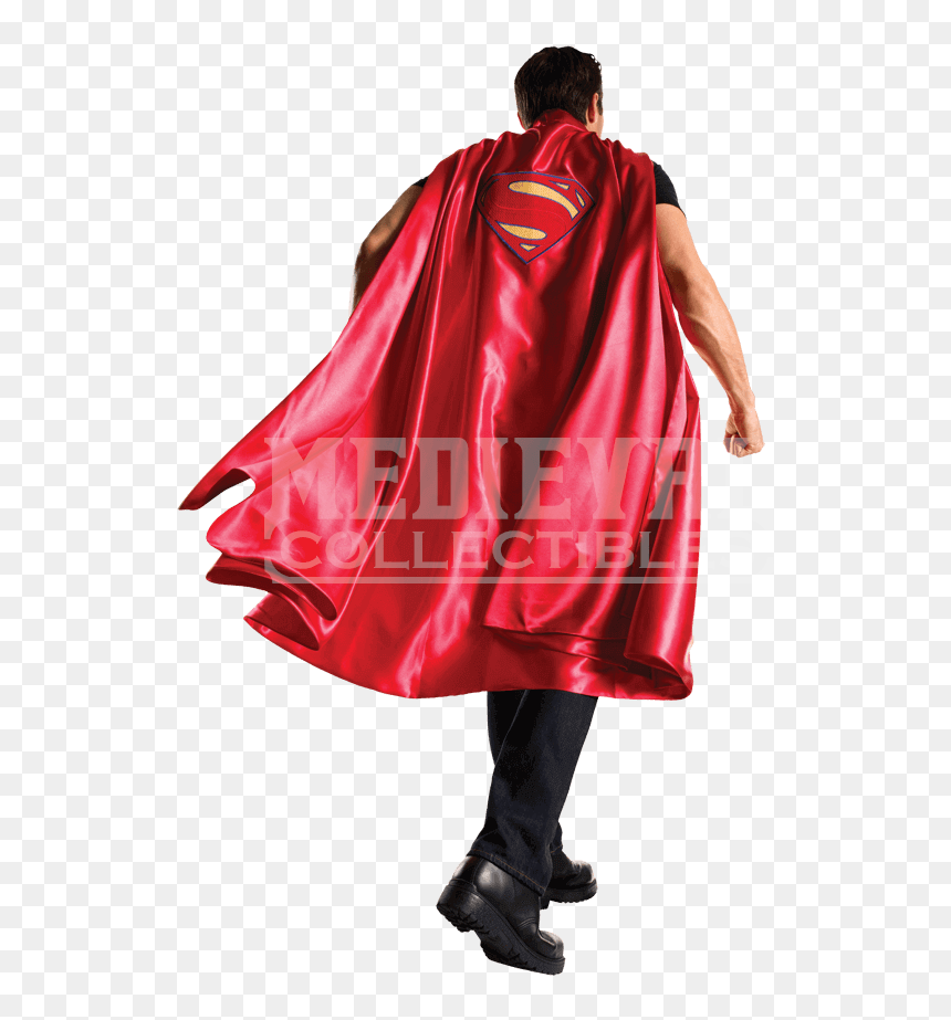Adult Deluxe Superman Cape - Deluxe Superman Cape, HD Png Download - superman cape png