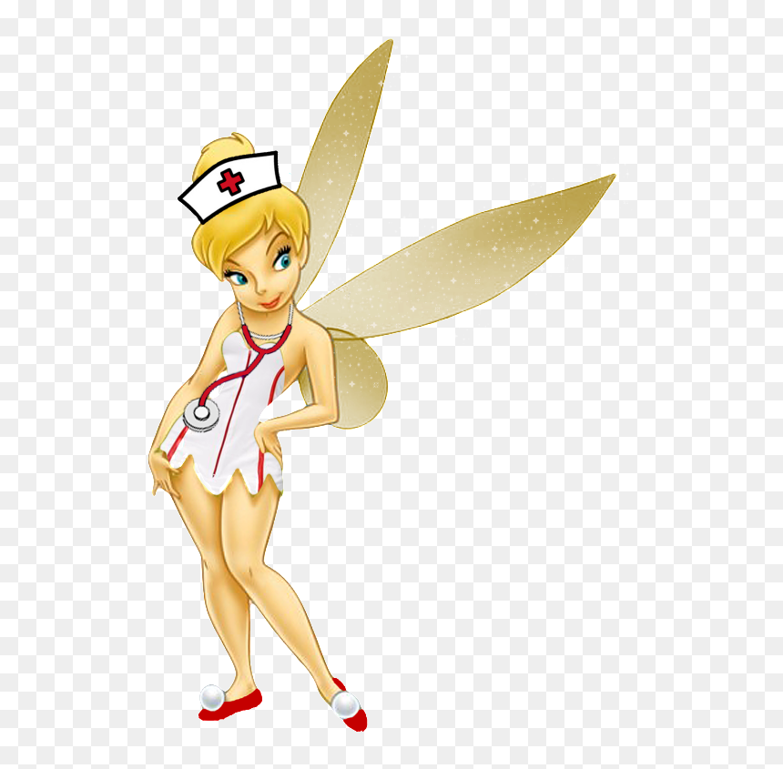 Funny Nursing Quotes For - Get Well Soon Fairy, HD Png Download - tinker bell png