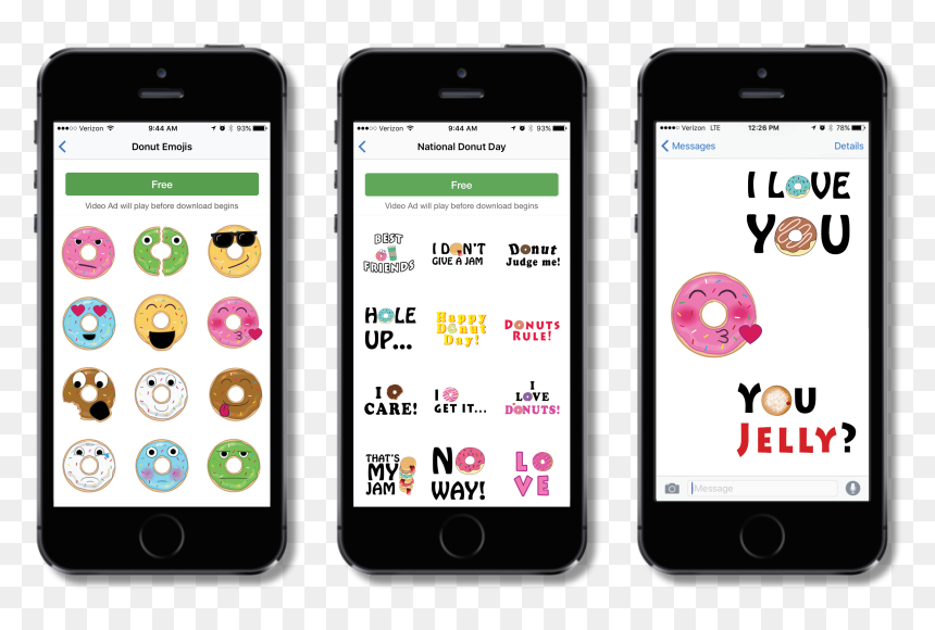Iphone, HD Png Download - phone emoji png