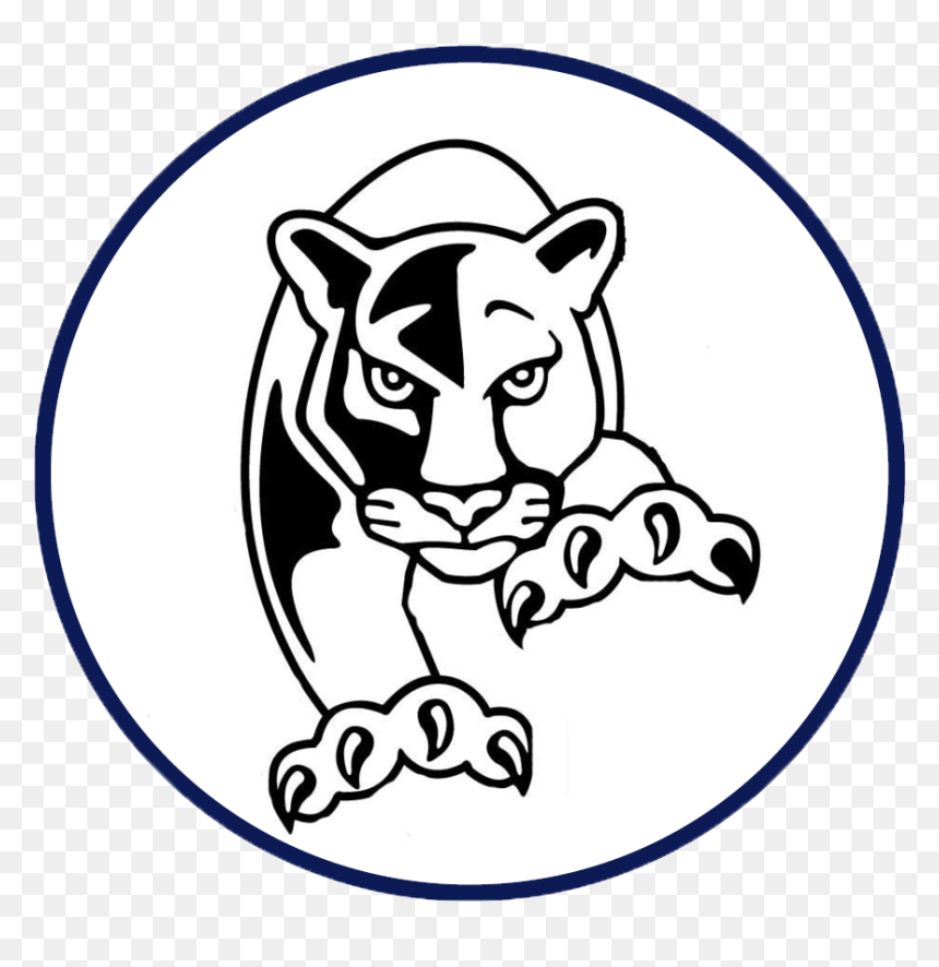 Panther Clip Art Black And White, HD Png Download - dupont logo png