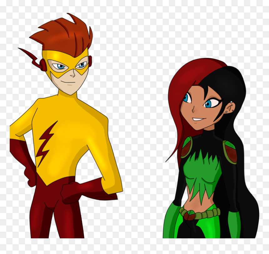 Drawing, HD Png Download - kid flash png