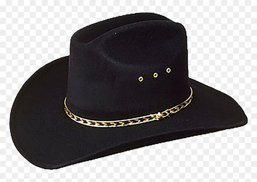 Black Western Cowboy Hat, HD Png Download - fedora transparent png