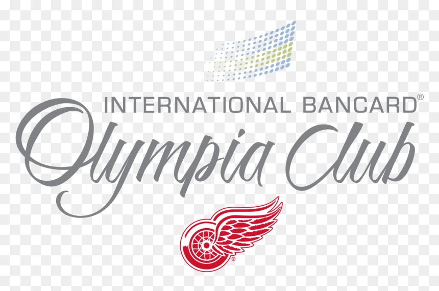 International Bancard Olympia Club - Detroit Red Wings, HD Png Download - detroit red wings logo png