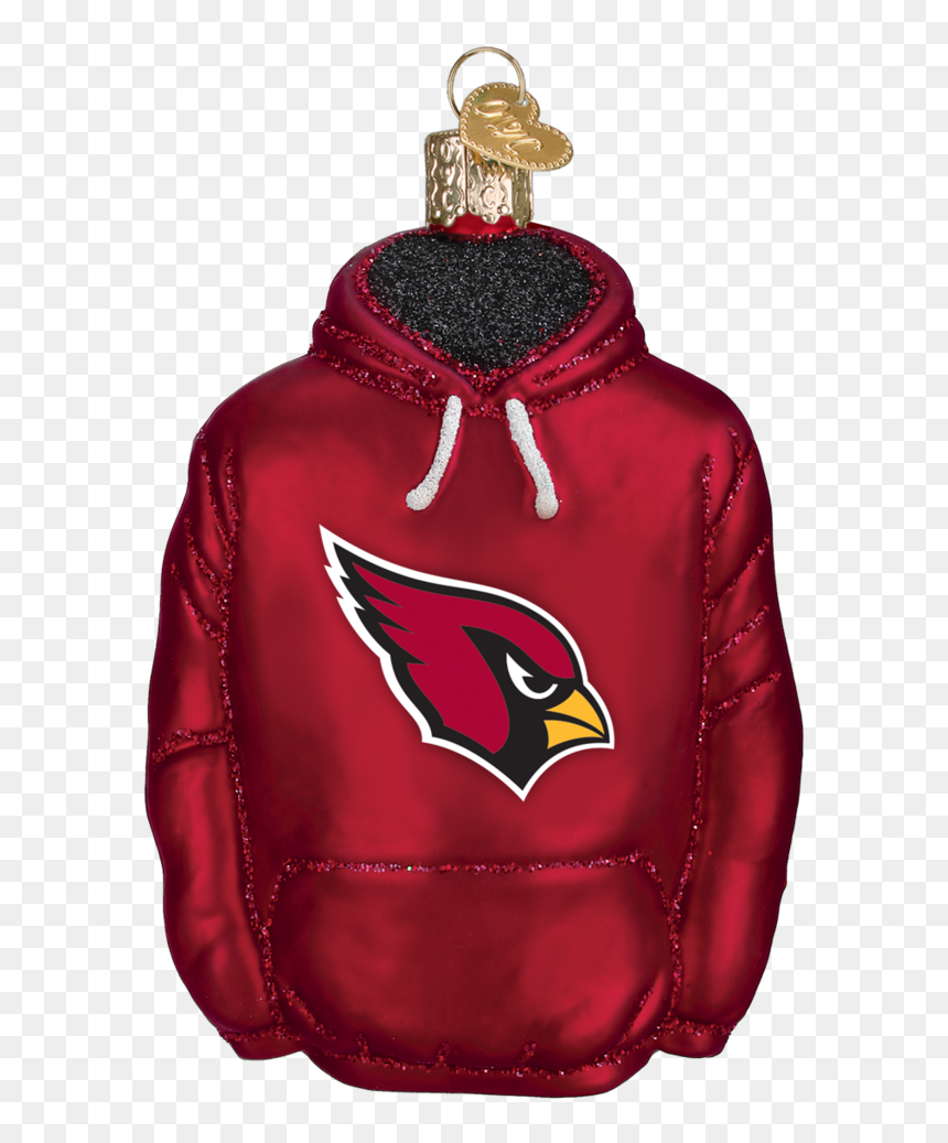 Arizona Cardinals Hoodie Ornament - Arizona Cardinals, HD Png Download - arizona cardinals logo png