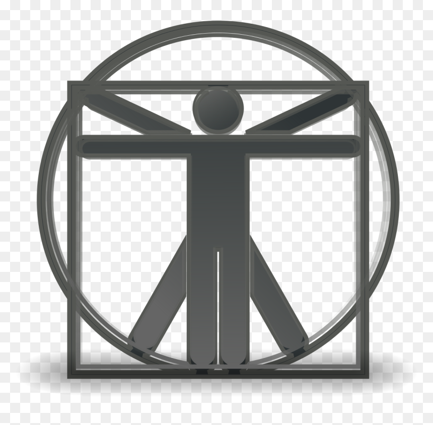 Vitruvian Man, HD Png Download - vitruvian man png