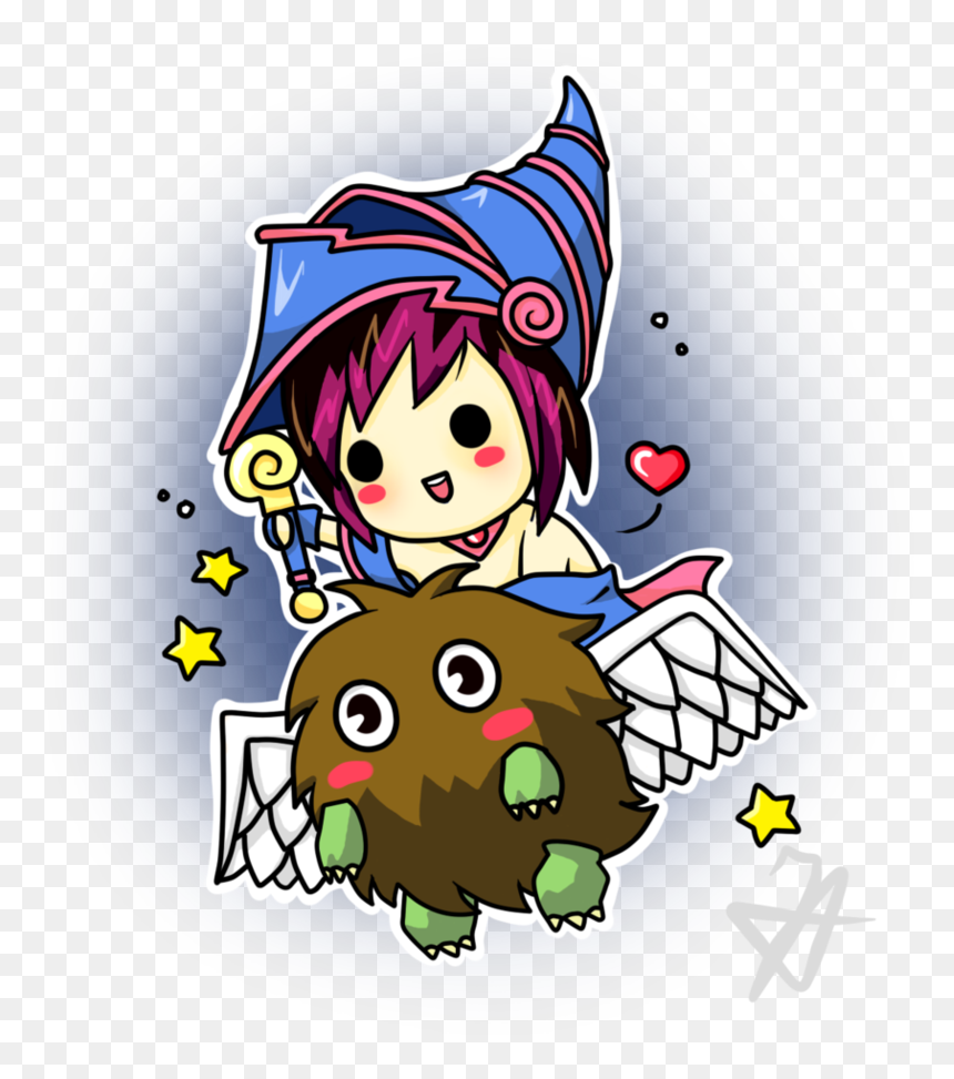 Kuriboh Chibi, HD Png Download - dark magician png