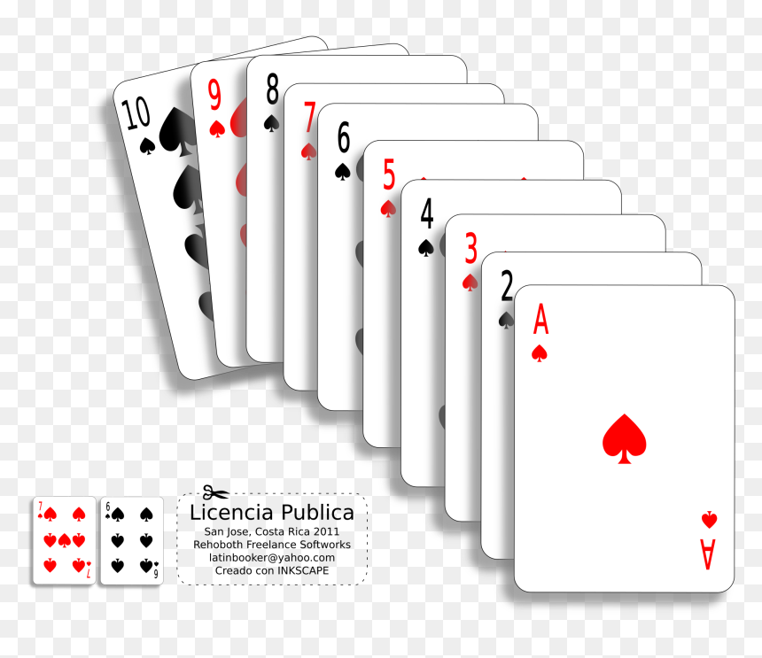 Escalera De Poker Clip Arts - Kartu Poker Png, Transparent Png - poker png