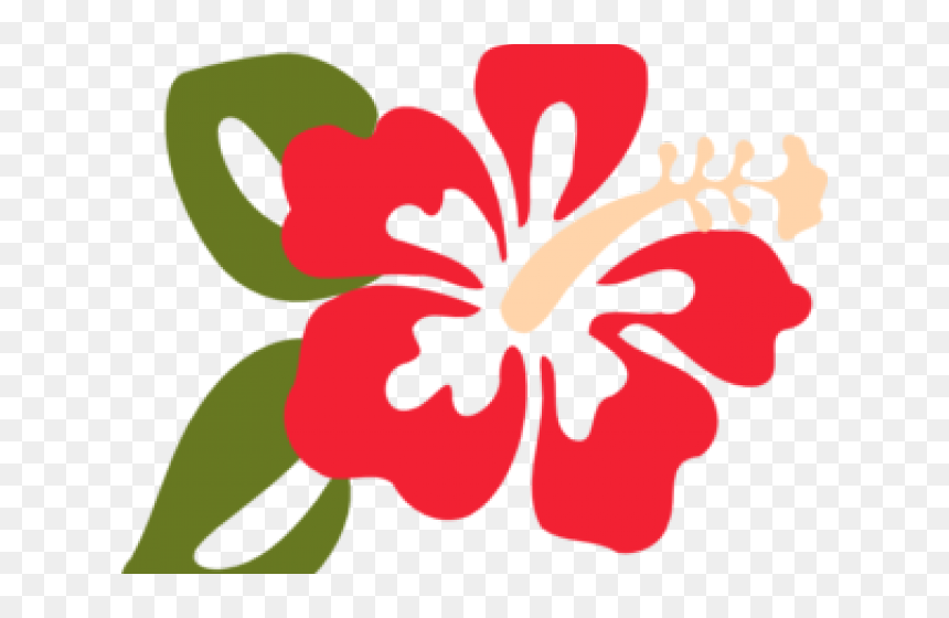 Clip Art Hibiscus Flower - Hibiscus Clipart Black And White, HD Png Download - hibiscus flower png