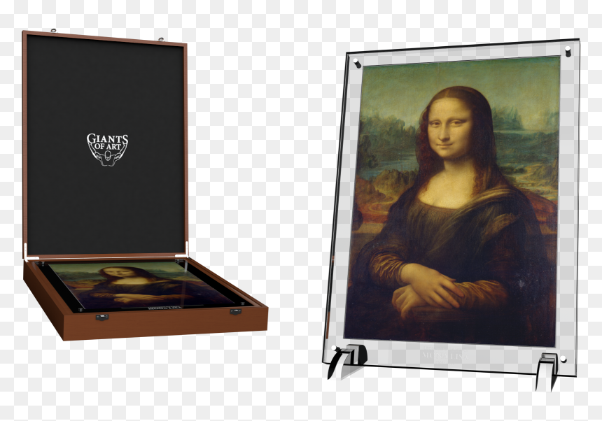 Giants Of Art - Mona Lisa Boob Gif, HD Png Download - vitruvian man png