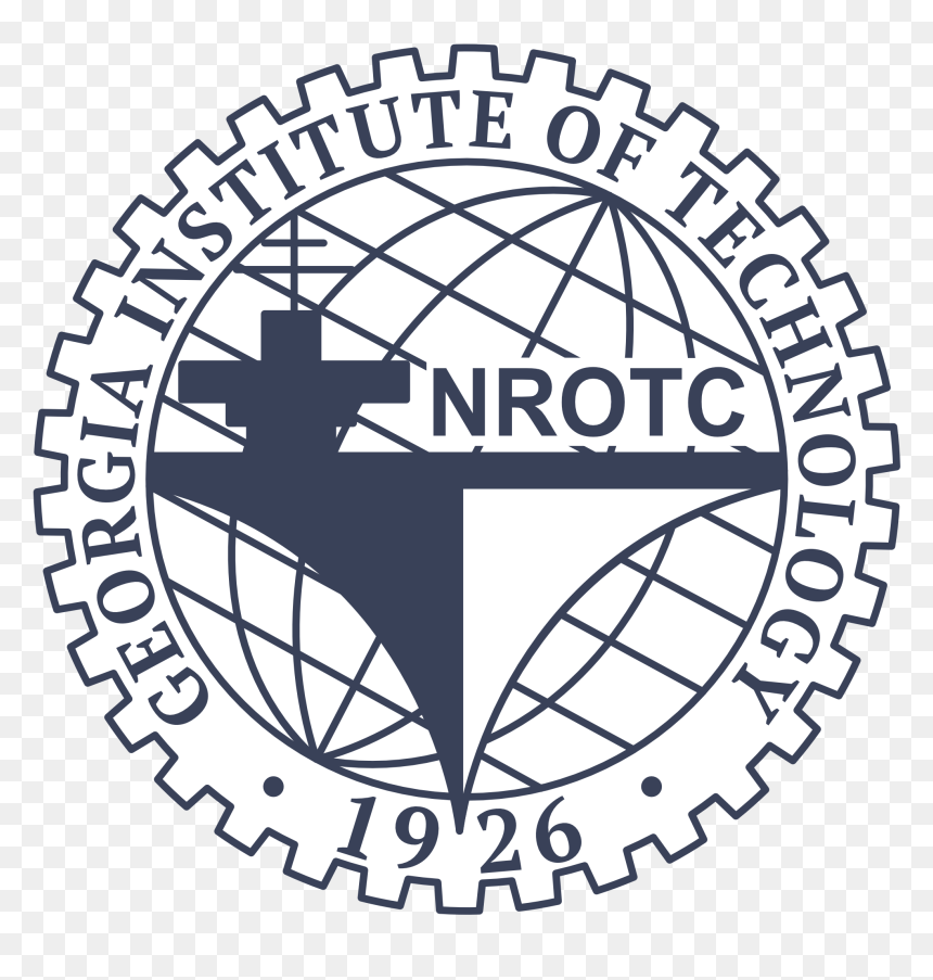 Https - //nrotc - Gatech - Edu/wp New Rotc Logo 1 - - Emblem, HD Png Download - georgia tech logo png