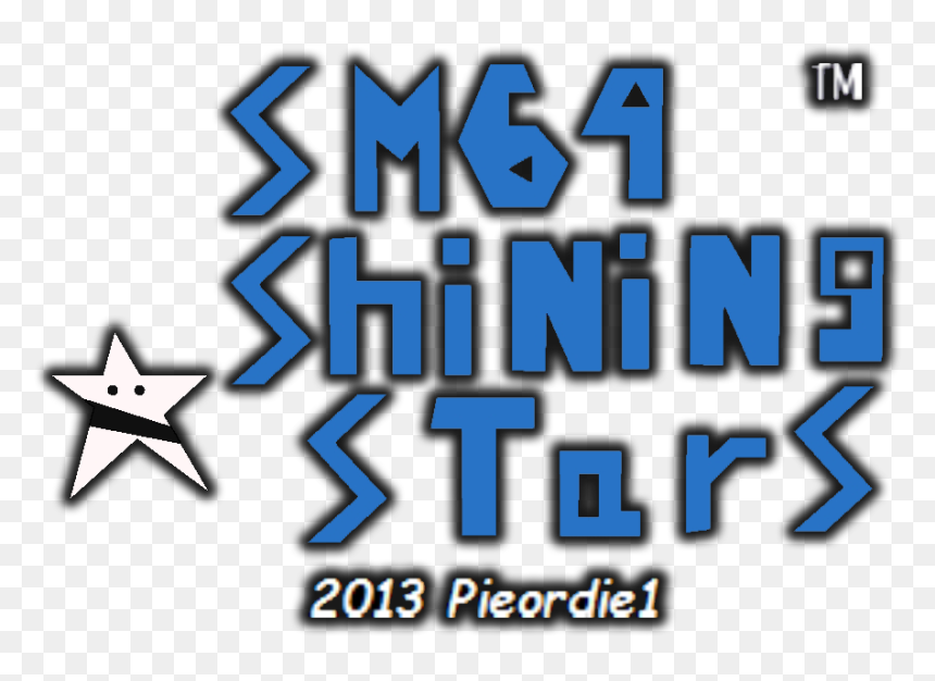 Super Mario 64 Hacks Wiki - Sm64 Shining Stars, HD Png Download - star shine png