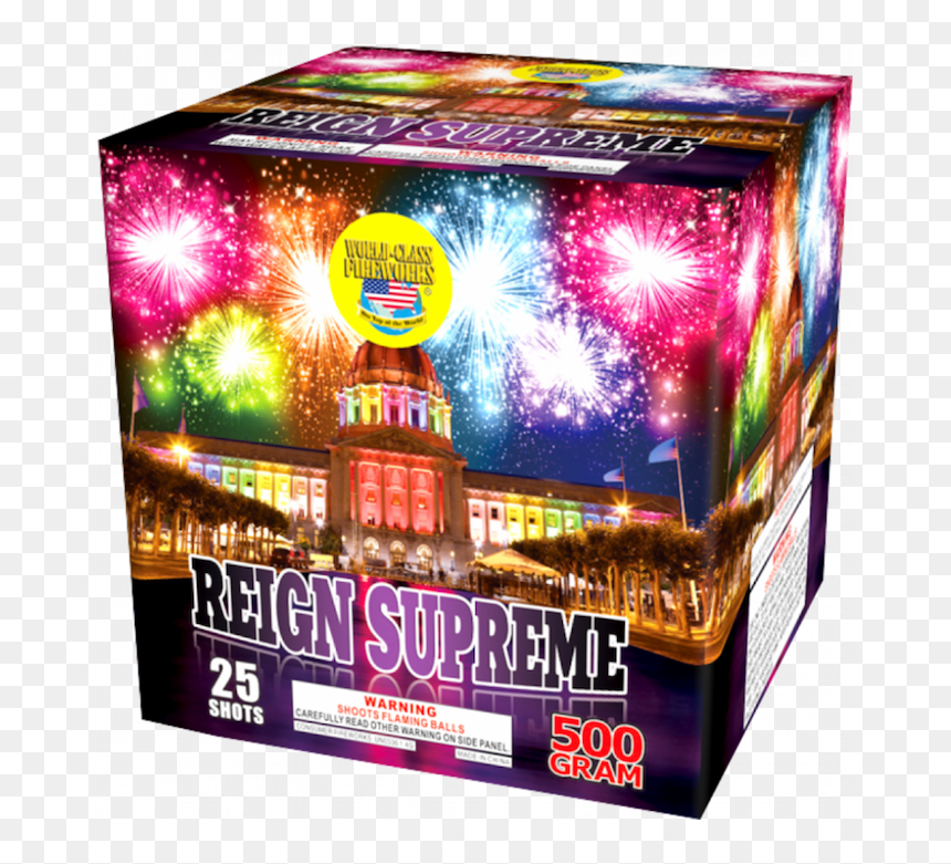 Reign Supreme By World-class Fireworks - Fireworks, HD Png Download - gold fireworks png