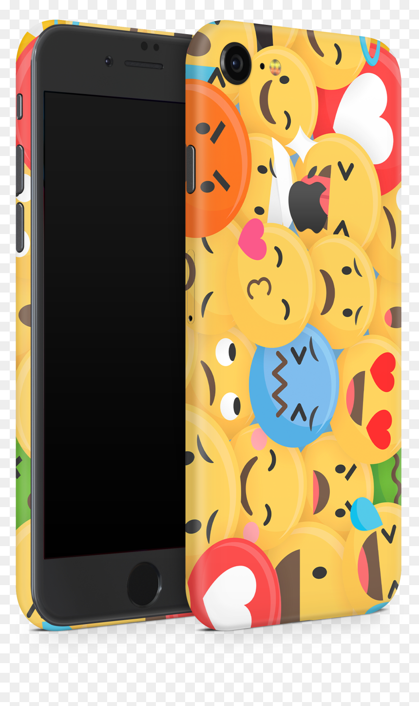 Iphone, HD Png Download - phone emoji png