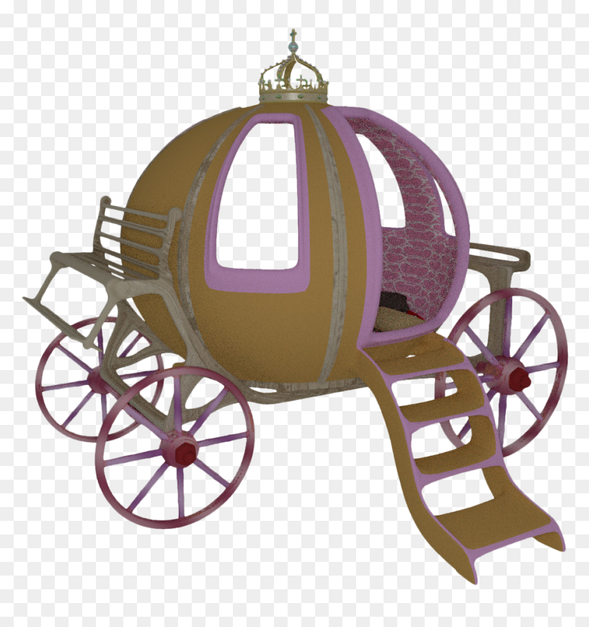 Cinderella Carriage 3d Modeling 3d Computer Graphics - Cinderella Pumpkin Carriage Png, Transparent Png - cinderella carriage png