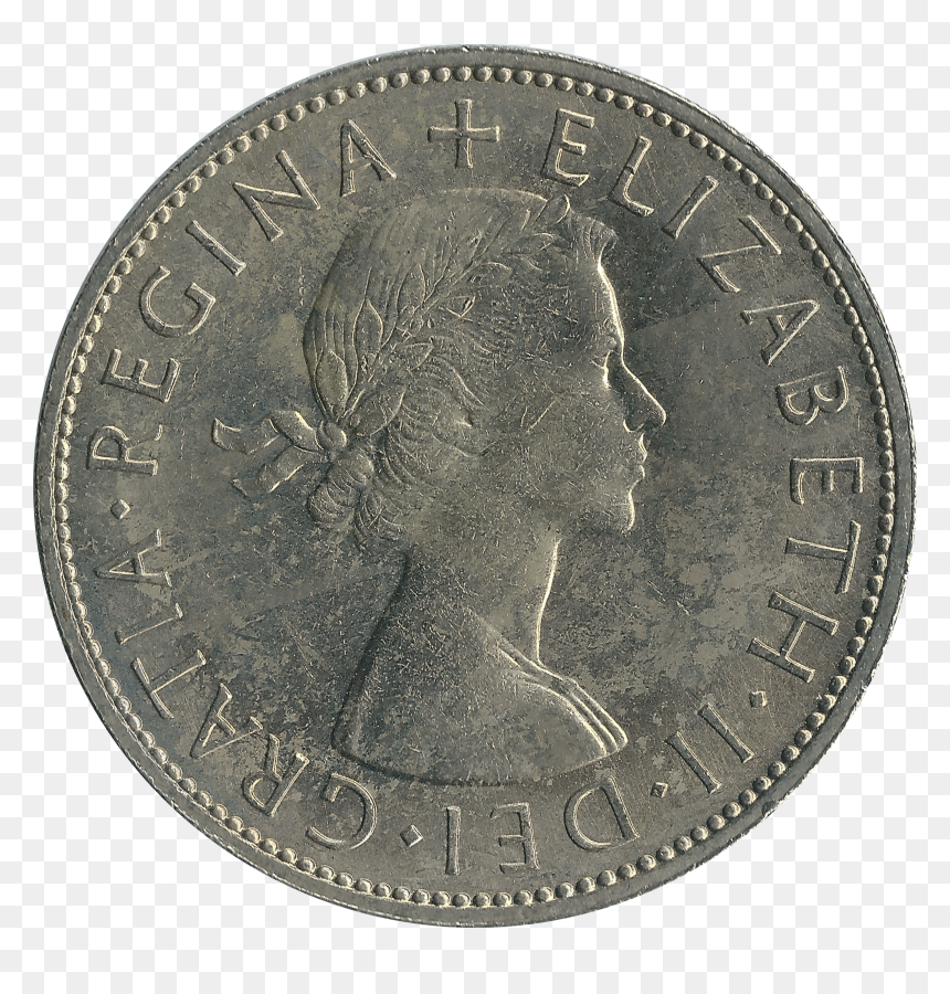 British Half Crown 1967 Obverse, HD Png Download - silver crown png