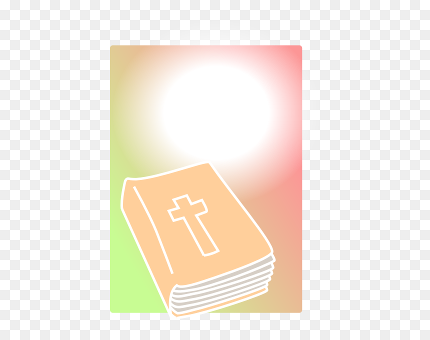 Bible Closed In Colorful Background Vector Clip Art - The Bible, HD Png Download - bible.png