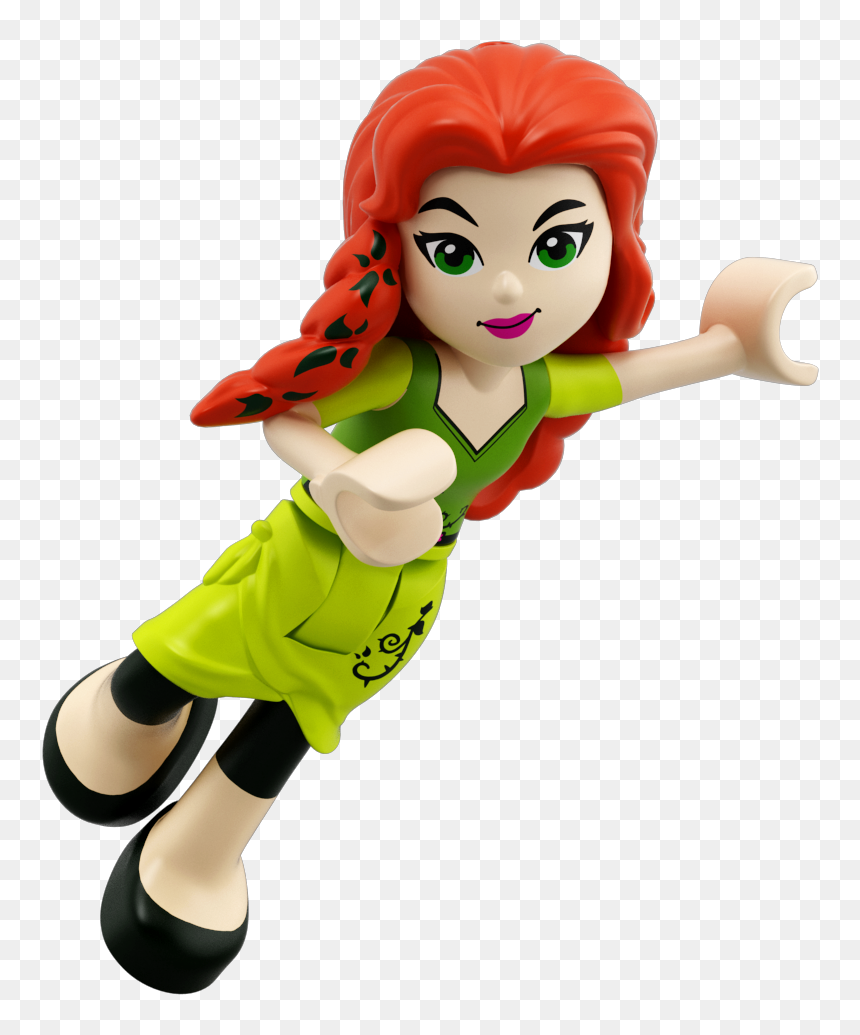 Lego Dc Super Heroes Girls Harley Quinn Clipart , Png - Dc Superhero Girls Os Legók, Transparent Png - poison ivy png
