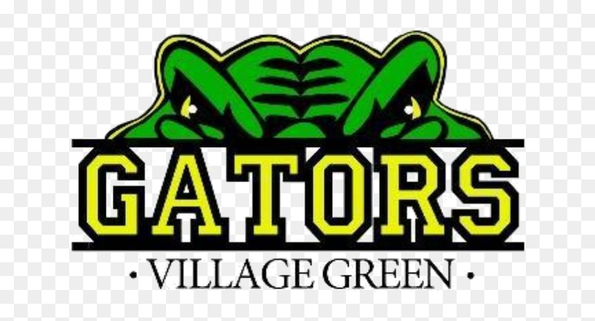 Village Green Gators Swim Team Logo - Bengkel Racing, HD Png Download - gators logo png