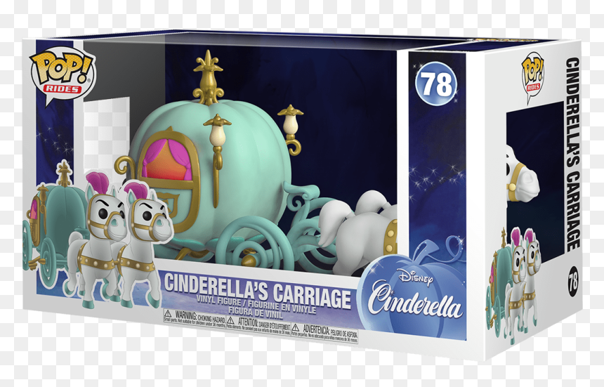 Cinderella Carriage Pop Vinyl, HD Png Download - cinderella carriage png