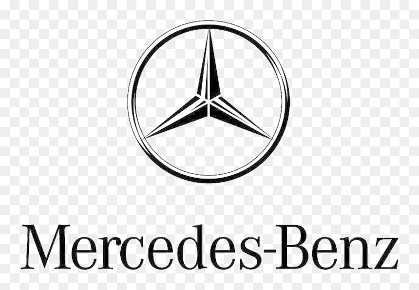 Mercedes Benz Logo1989 - Mercedes Benz Logo Black Png, Transparent Png - mercedes png