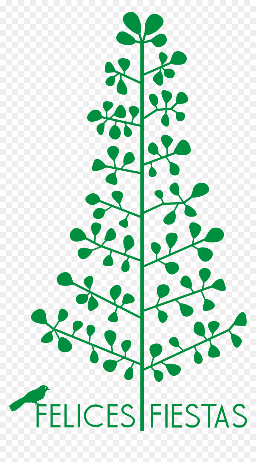 Arboles Navidad Naif , Png Download - Stickers Navideños, Transparent Png - arboles png