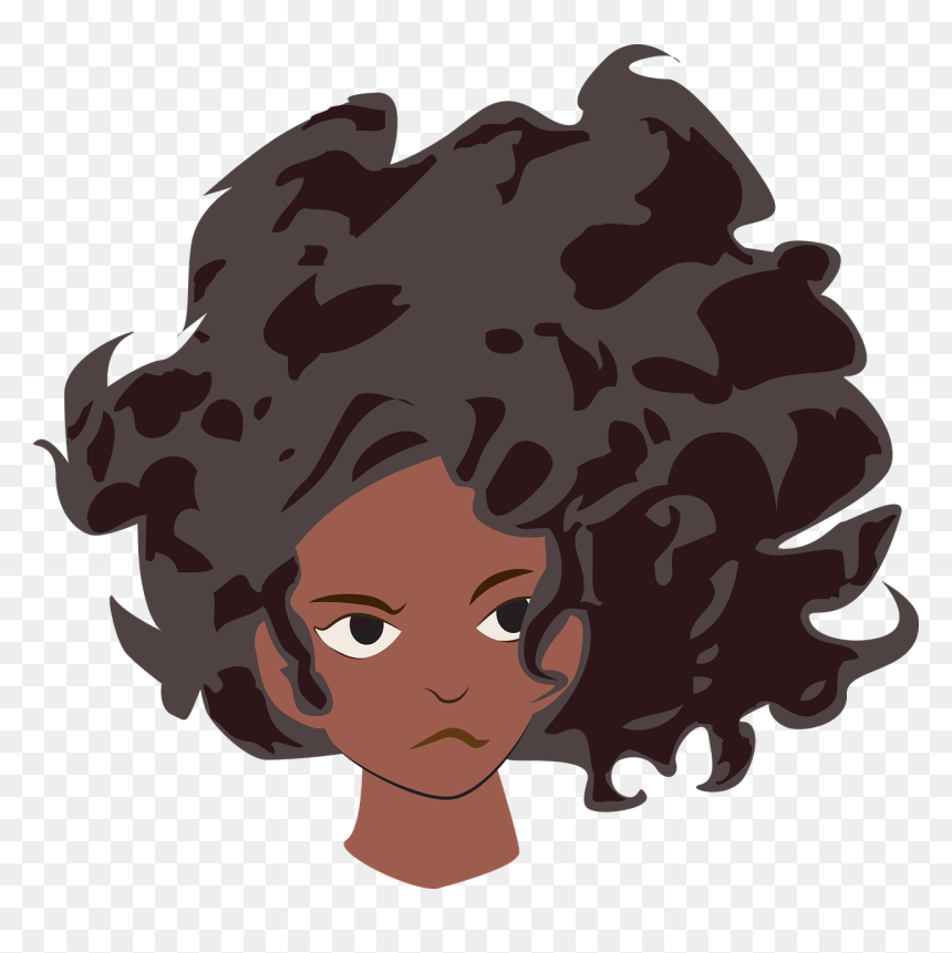 African American Women Emotional Intelligence, HD Png Download - afro hair png