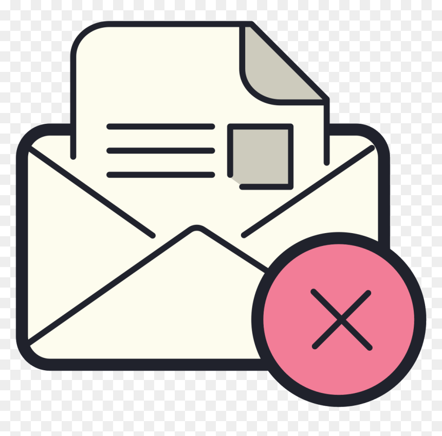 Delete Open Envelope Icon - Icon, HD Png Download - envelope icon png