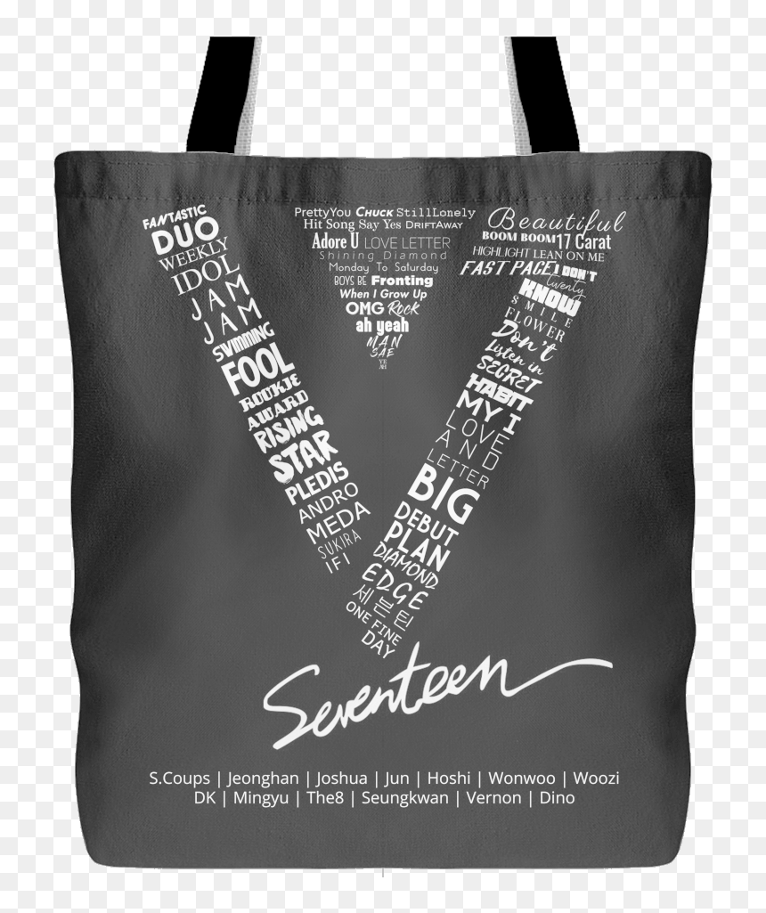 Tote Bag, HD Png Download - seventeen logo png