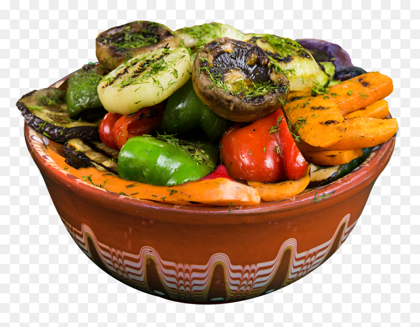 Grilled Vegetables Png, Transparent Png - veggies png