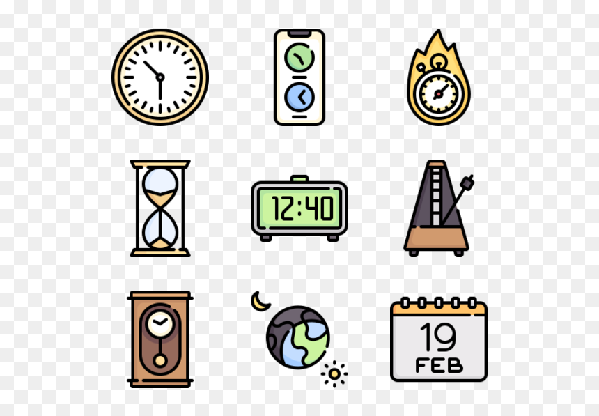 Clip Art, HD Png Download - time icon png