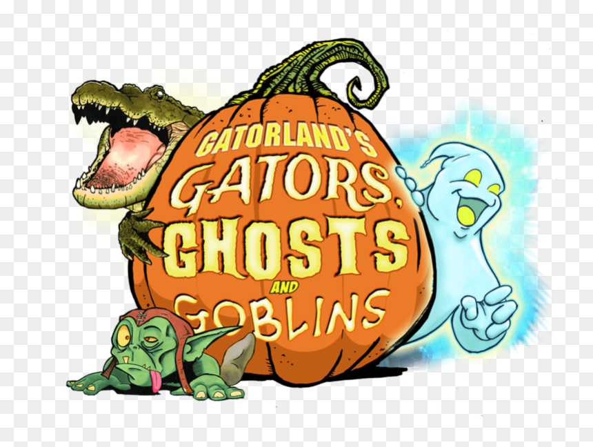 Gatorland Gators Ghosts And Goblins, HD Png Download - gators logo png